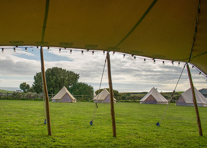 Bell tent suppliers in Cornwall Cool Canvas Tent Company