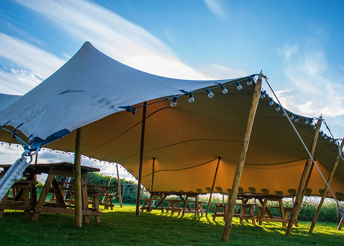 The Stretch Tent Cool Canvas Tent Company